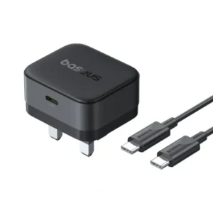 Baseus Palm 20W UK Pin Type-C Fast Charger with Cable